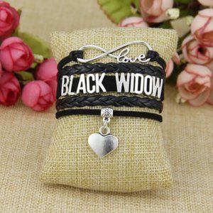 Black Widow- Infinity Love Bracelet